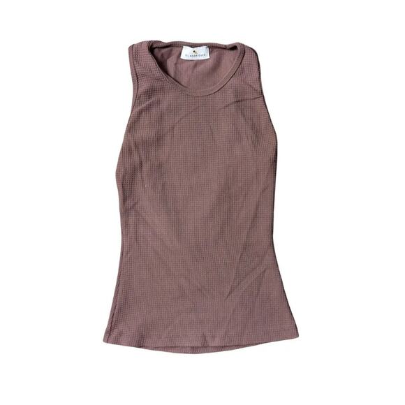 Gil Rodriguez Tops - Gil Rodriguez Tank Top Brown Scoop Neck XS